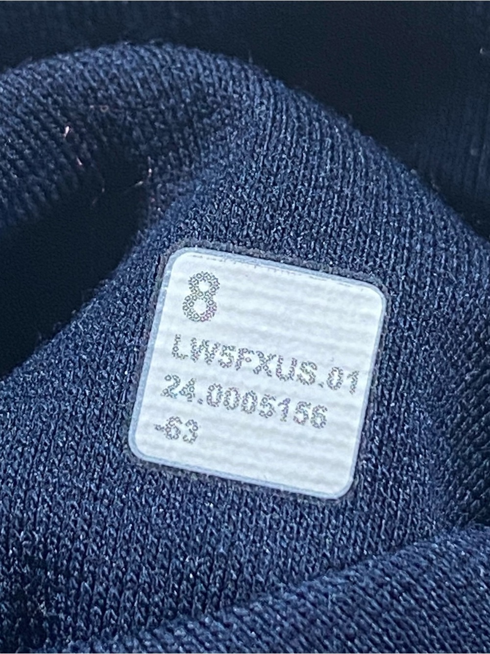Lululemon Wunder Under SmoothCover High-Rise Tight 25" inch True Navy 8 Medium - Picture 11 of 12